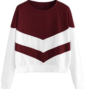 Women's Crewneck Long Sleeve Sweatshirt XS